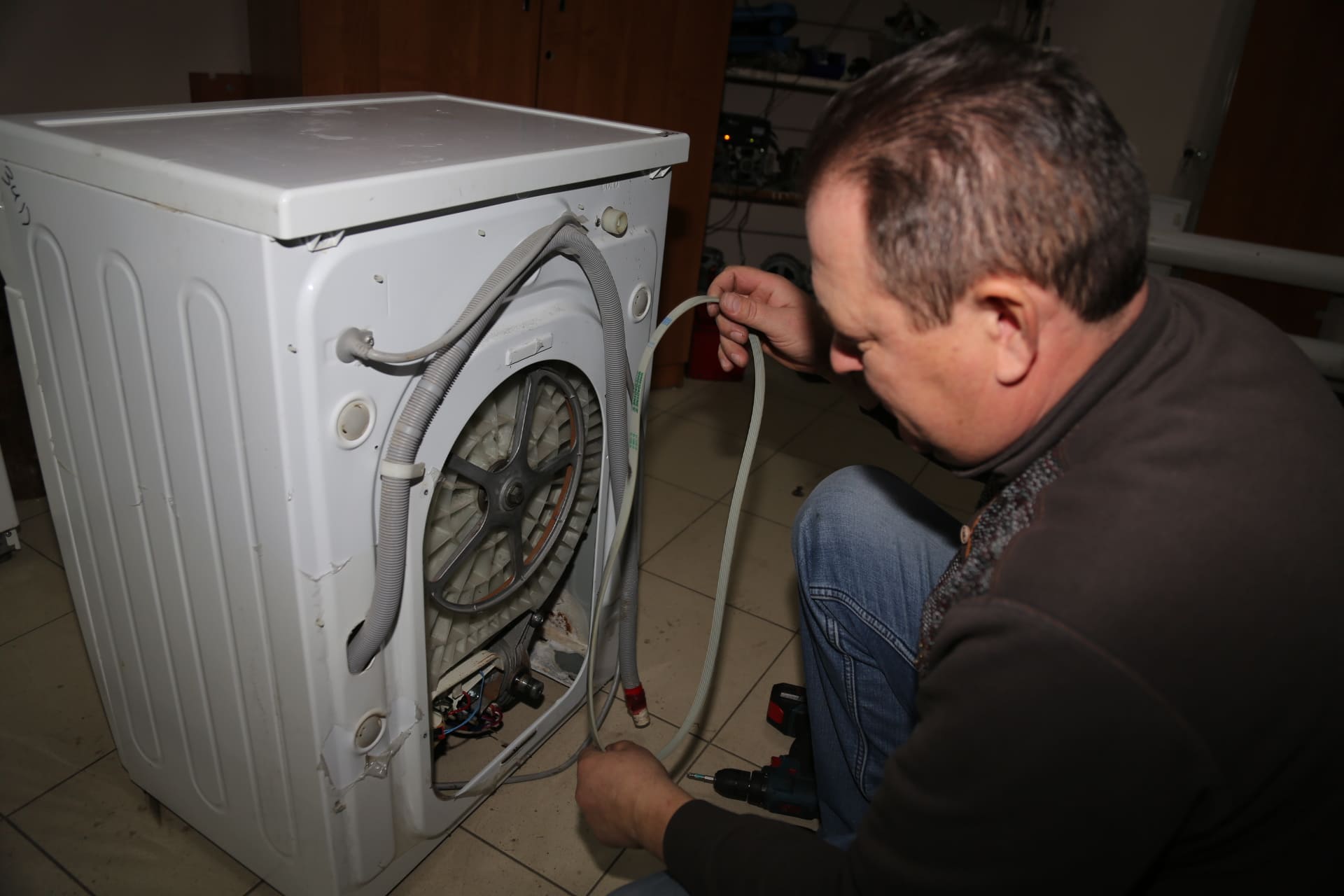 Замена тэна на стиральной машине 