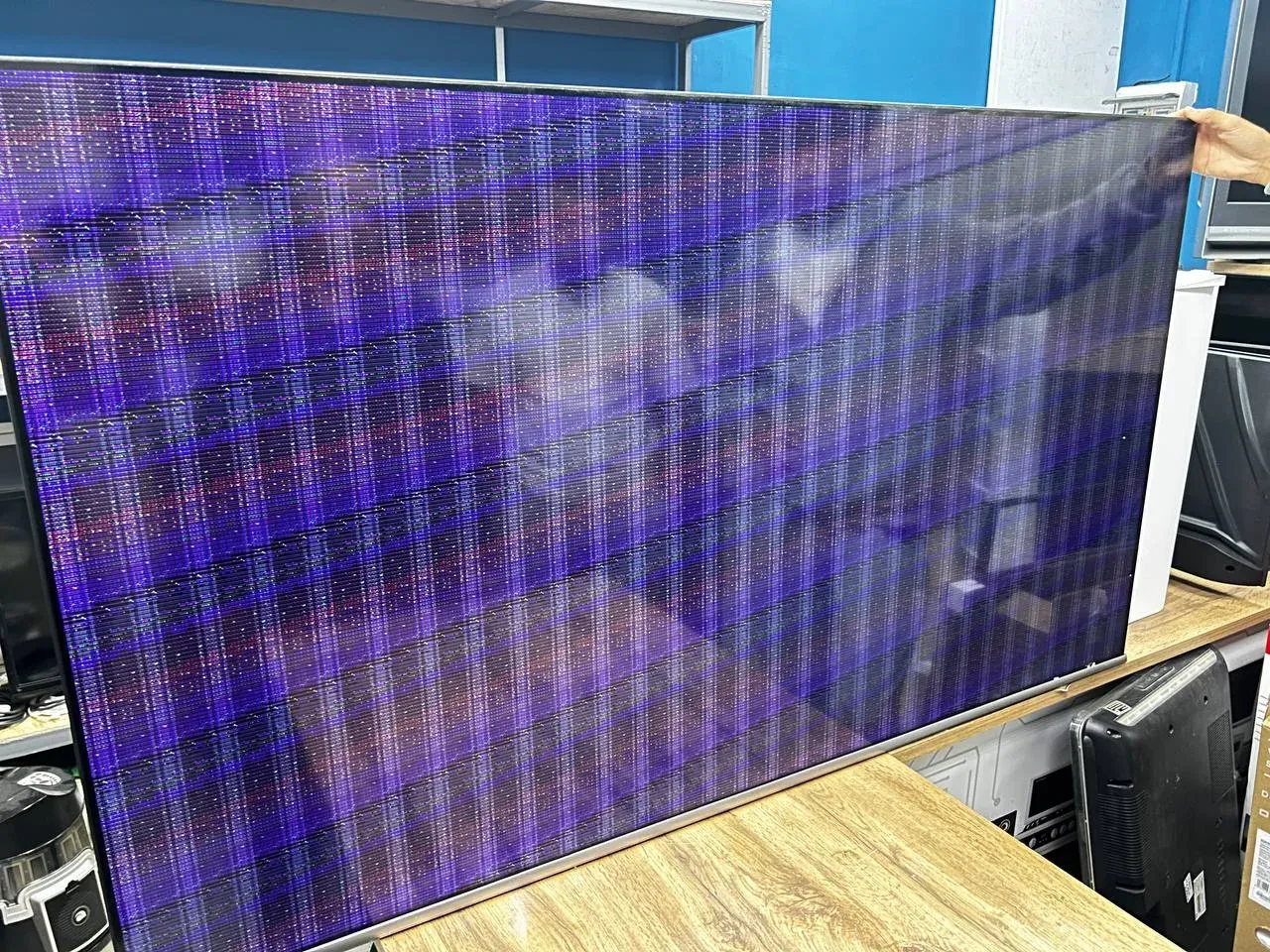 Плата блока питания телевизора Toshiba с конденсаторами для замены
